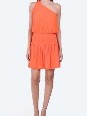 Ramy Brook Leila One-Shoulder Mini Dress
